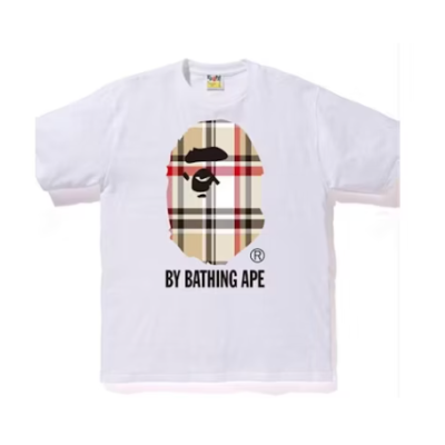 BAPE A Bathing Ape Check by Bathing T-shirt