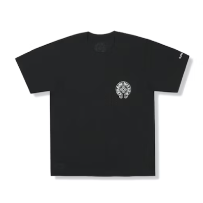 Bstsneaker-Chrome Hearts Logo Pocket T-Shirt SS21 Black 140 02