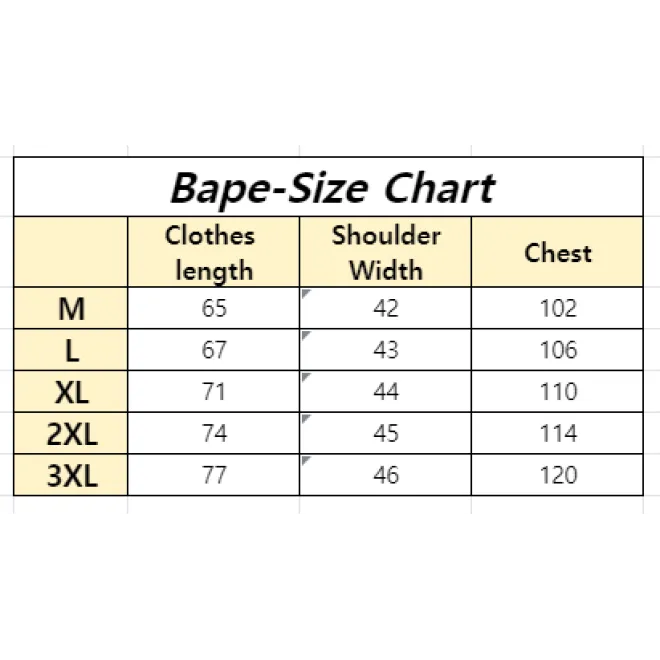 Bstsneaker-Bape T-Shirt 1872