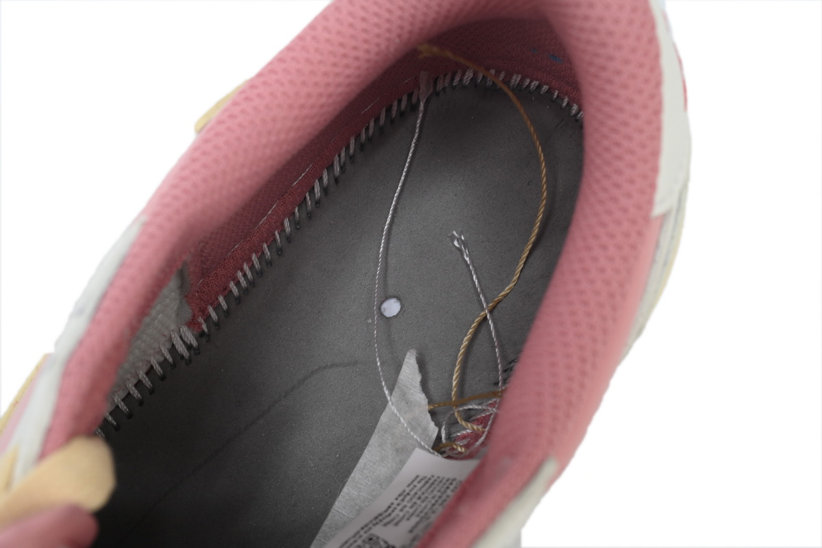 Bstsneaker-Travis Scott x Air Jordan 1 Low OG White Pink  DM7866-600