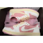 Travis Scott x Air Jordan 1 Low OG White Pink  DM7866-600