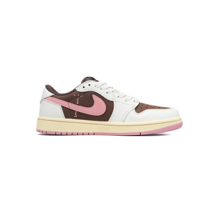  Travis Scott x Air Jordan 1 Low OG SP Dark Pony Pink  DZ4137-206