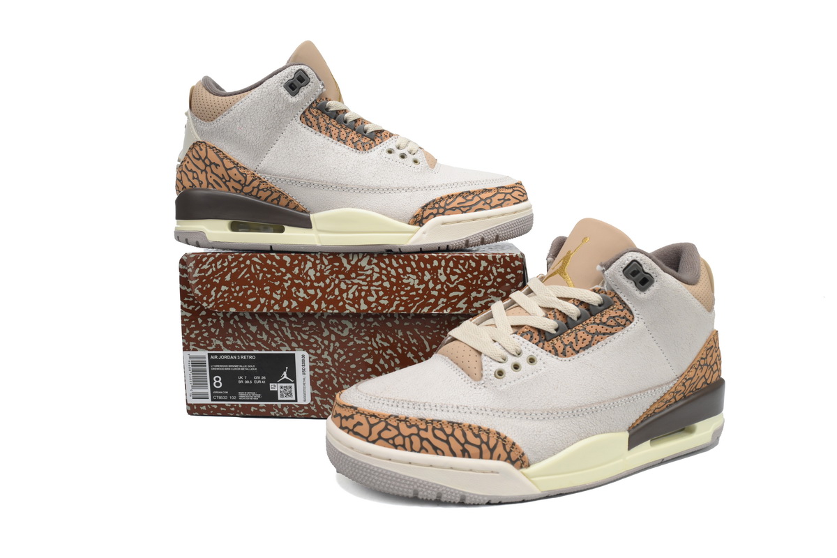 Bstsneaker-Air Jordan 3 Retro Cracked White Zongzi  CT8532-102