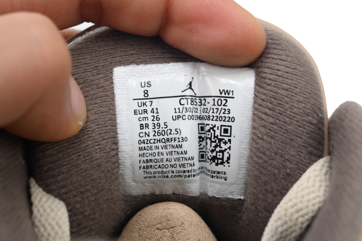 Bstsneaker-Air Jordan 3 Retro Cracked White Zongzi  CT8532-102