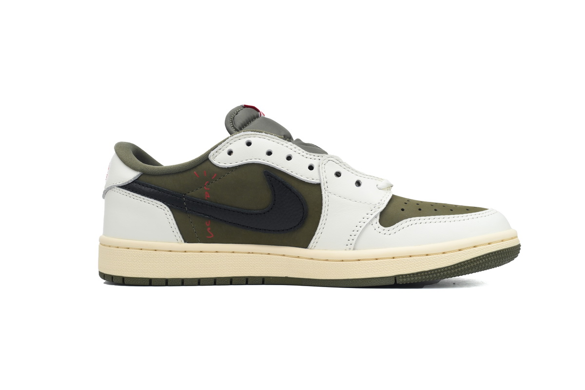Bstsneaker-Air Jordan 1 Retro Low OG SP Travis Scott Medium Olive DM7866-200