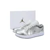 Bstsneaker- Air Jordan 1 Low WMNS  Metallic Silver   FN5030-001