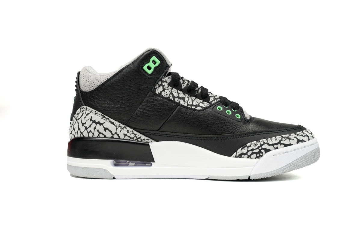 Bstsneaker- Air Jordan 3 Retro  Green Glow CT8532-031