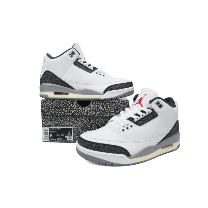 Air Jordan 3 Cement Grey   CT8532-106