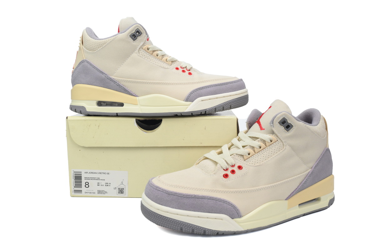Bstsneaker-Air Jordan 3 Muslin   DH7139-100