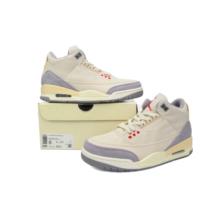 Air Jordan 3 Muslin   DH7139-100