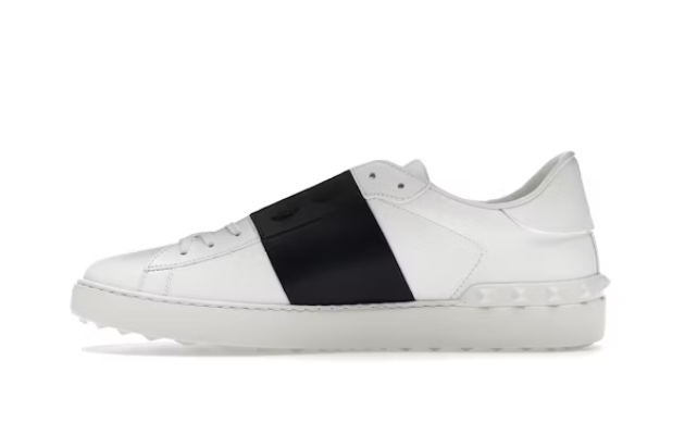 Bstsneaker-Valentino Garavani Open White Black Band White YS0830BLU_A01