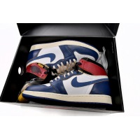  Air Jordan 1 Retro High Union Los Angeles Blue Toe BV1300-146 