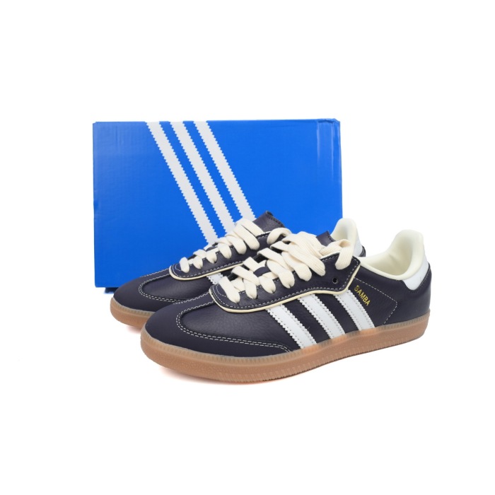 Adidas Samba OG 'Aura Black Cream' IG6836