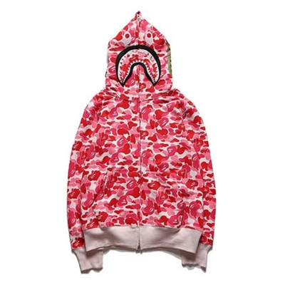 Bstsneaker-BAPE Hoodie HD21 Pink  01