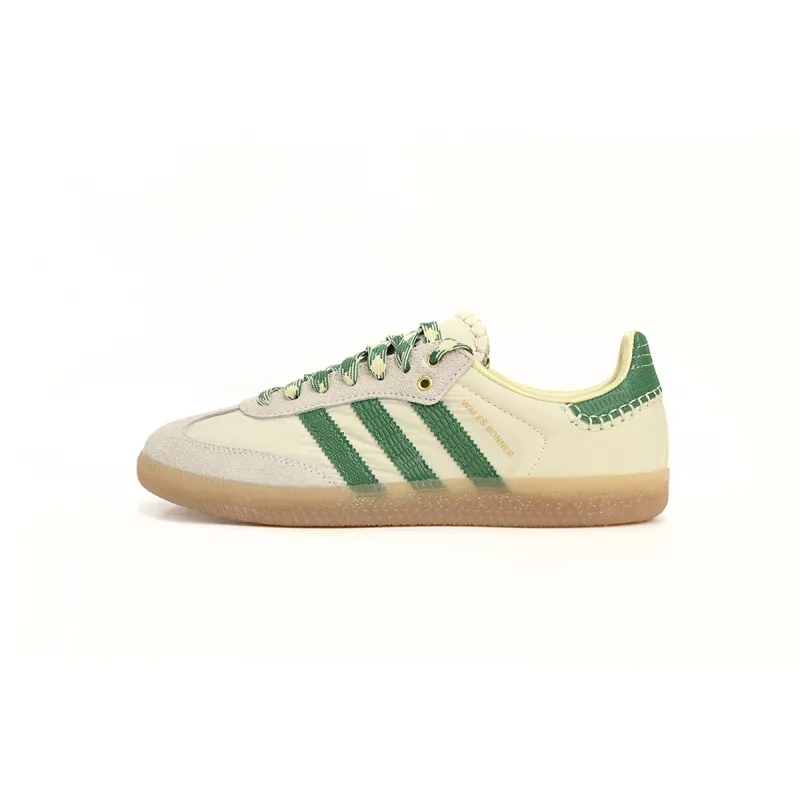 Wales Bonner x adidas Originals SAMBA White Green GY4344