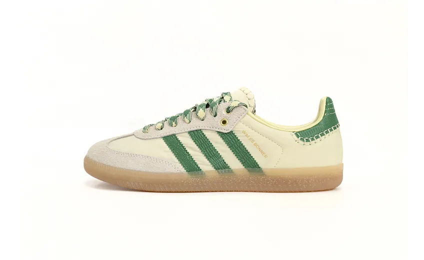 Wales Bonner x adidas Originals SAMBA White Green GY4344