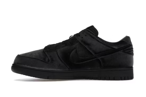 Bstsneaker-Nike Dunk Low Dover Street Market Triple Black Velvet DH2686-002