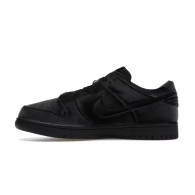 Nike Dunk Low Dover Street Market Triple Black Velvet DH2686-002