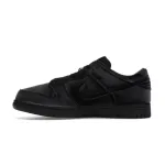 Bstsneaker-Nike Dunk Low Dover Street Market Triple Black Velvet DH2686-002