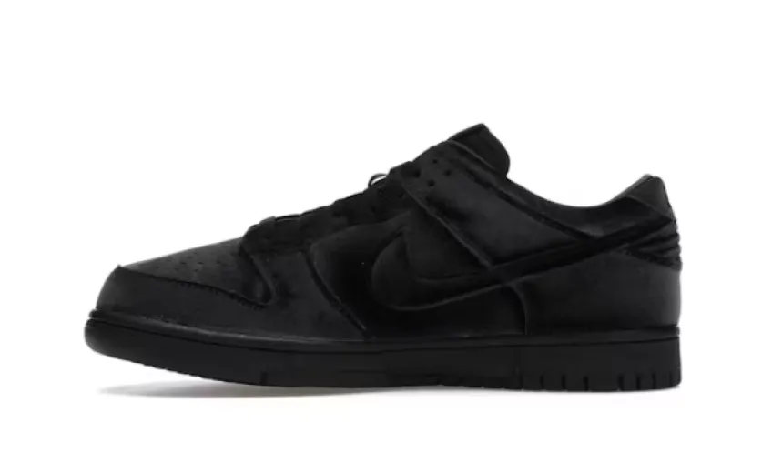 Bstsneaker-Nike Dunk Low Dover Street Market Triple Black Velvet DH2686-002