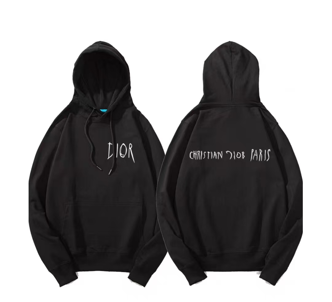 Bstsneaker-Dior Black Hoodie