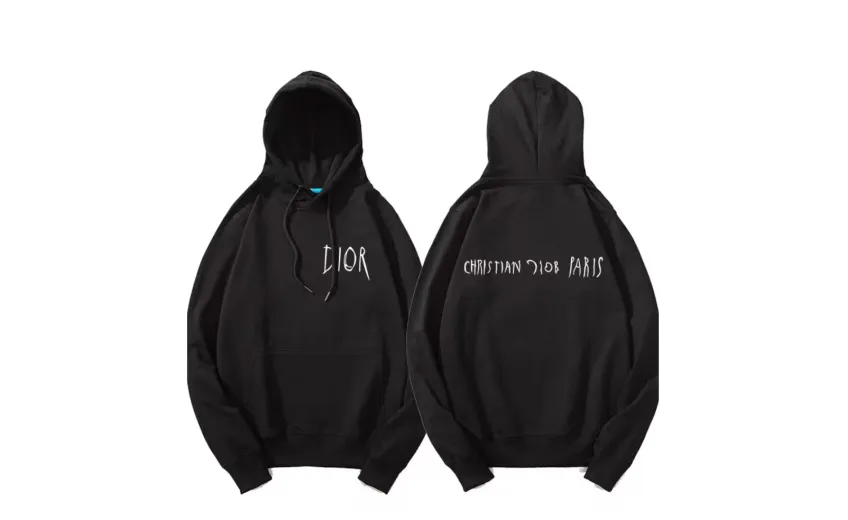 Bstsneaker-Dior Black Hoodie