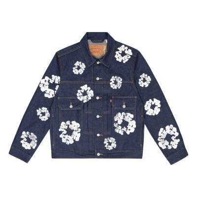 Bstsneaker-Denim Tears Type - 2 All Over Wreath Raw Jacket 01