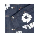 Bstsneaker-Denim Tears Type - 2 All Over Wreath Raw Jacket