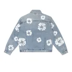 Bstsneaker-Denim Tears Type - 2 All Over Wreath Light Wash Jacket