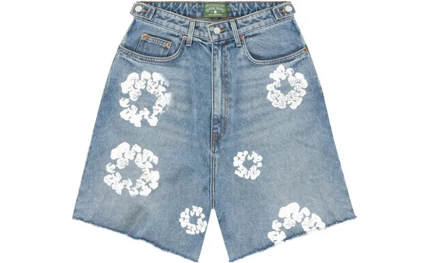 Bstsneaker-Denim Tears x Levi's The Cotton Wreath Jean Shorts