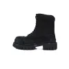 Bstsneaker-Balenciaga Strike 2MM Lace-up Boots in Black 694060-W2H11-1000