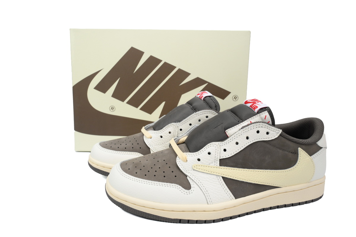 Bstsneaker-Travis Scott x Air Jordan 1 Reverse Mocha DM7866-162