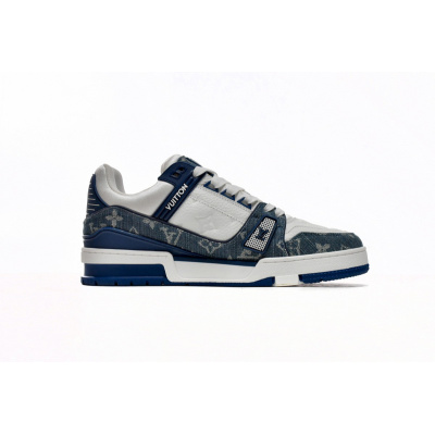 Louis Vuitton LV Trainer Cowboy Blue 02