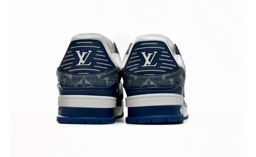 Bstsneaker-Louis Vuitton LV Trainer Cowboy Blue