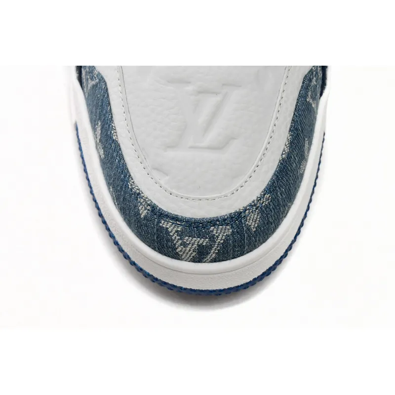 Bstsneaker-Louis Vuitton LV Trainer Cowboy Blue