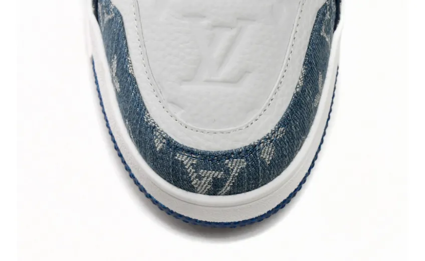 Bstsneaker-Louis Vuitton LV Trainer Cowboy Blue