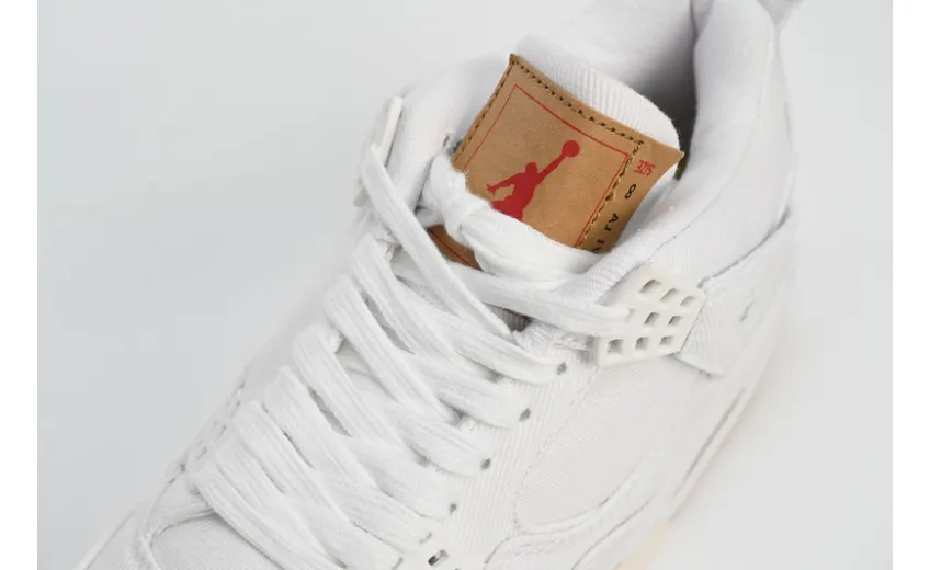 Bstsneaker-Levis x Air Jordan 4 Levi's White AO2571-100