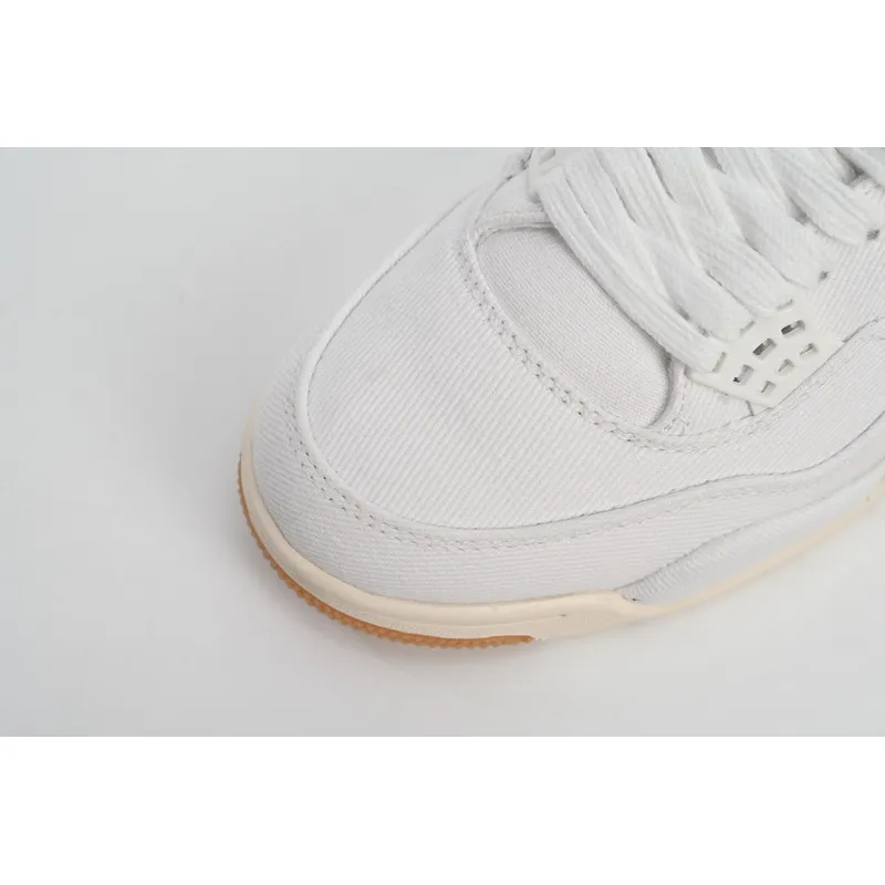 Bstsneaker-Levis x Air Jordan 4 Levi's White AO2571-100