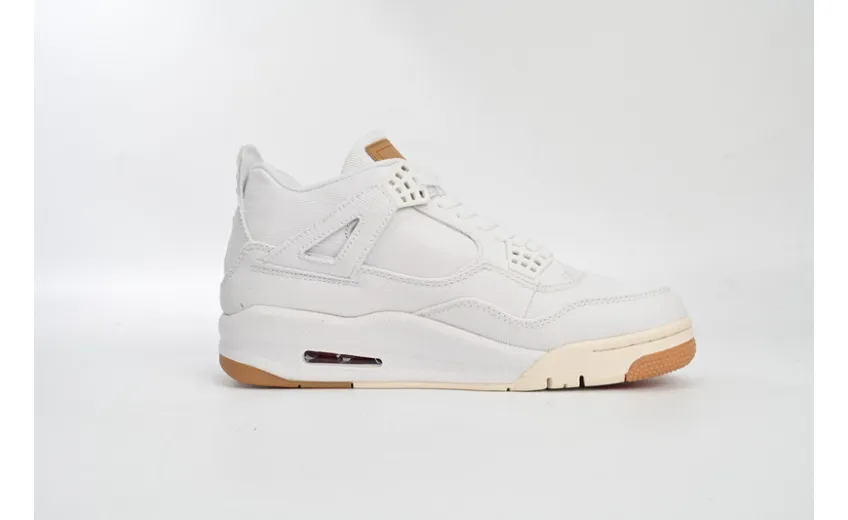 Bstsneaker-Levis x Air Jordan 4 Levi's White AO2571-100