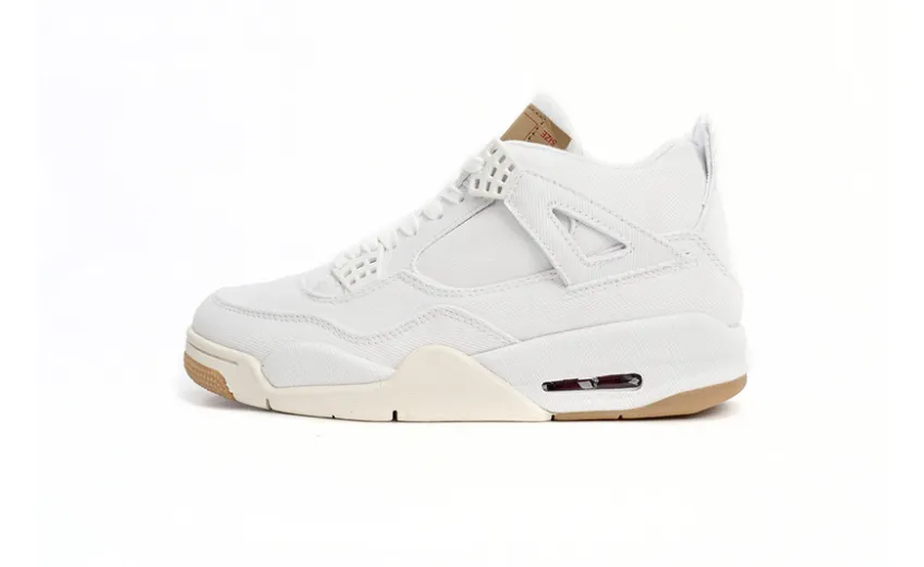 Bstsneaker-Levis x Air Jordan 4 Levi's White AO2571-100