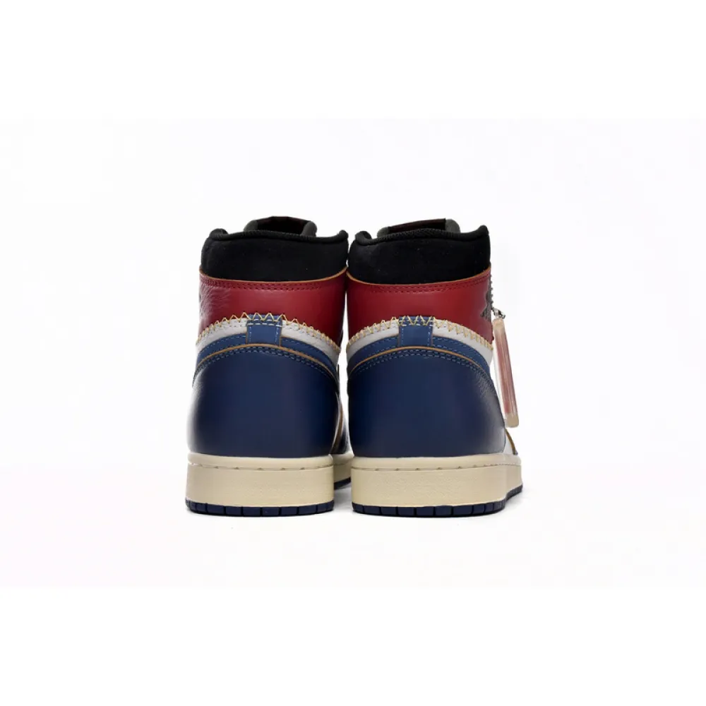 Bstsneaker- Air Jordan 1 Retro High Union Los Angeles Blue Toe BV1300-146 