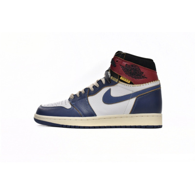 Bstsneaker- Air Jordan 1 Retro High Union Los Angeles Blue Toe BV1300-146  01