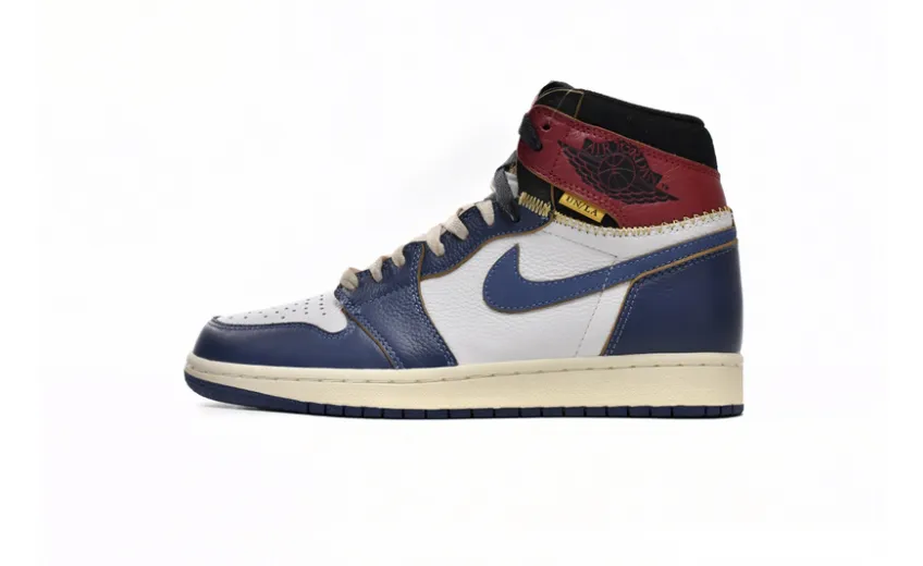 Bstsneaker- Air Jordan 1 Retro High Union Los Angeles Blue Toe BV1300-146 