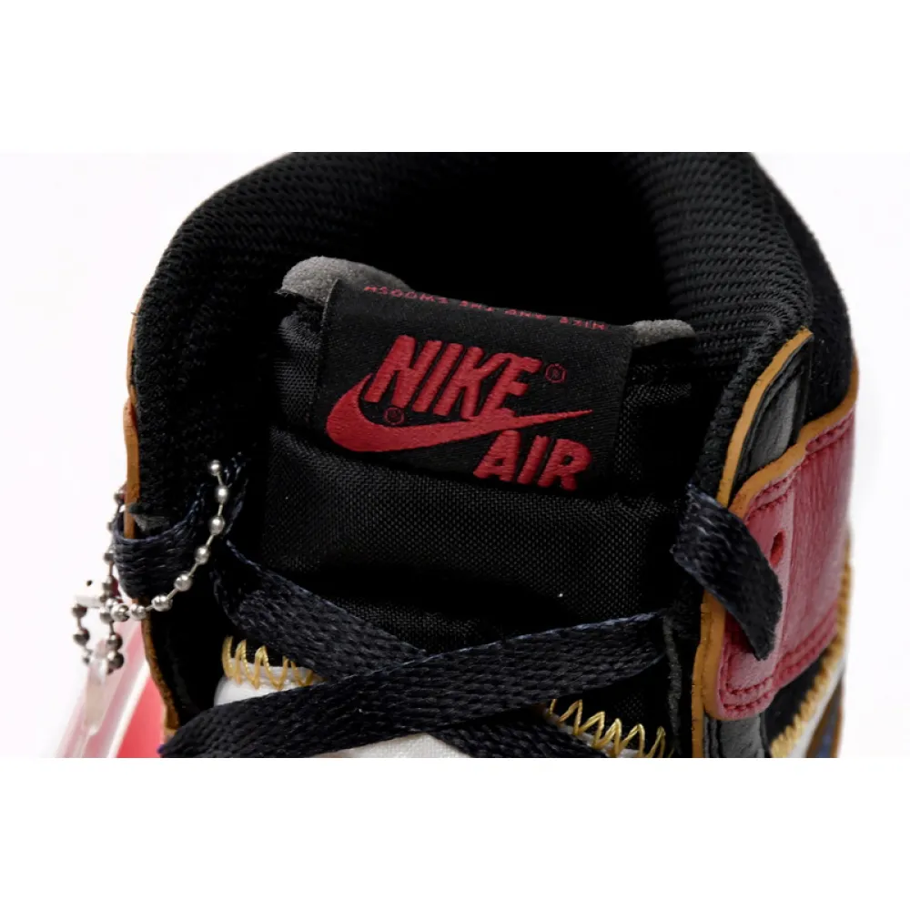 Bstsneaker- Air Jordan 1 Retro High Union Los Angeles Blue Toe BV1300-146 