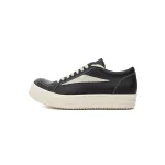 Bstsneaker-RICK OWENS Black And White RU01C4897 LPOLVS-911 (Leather)