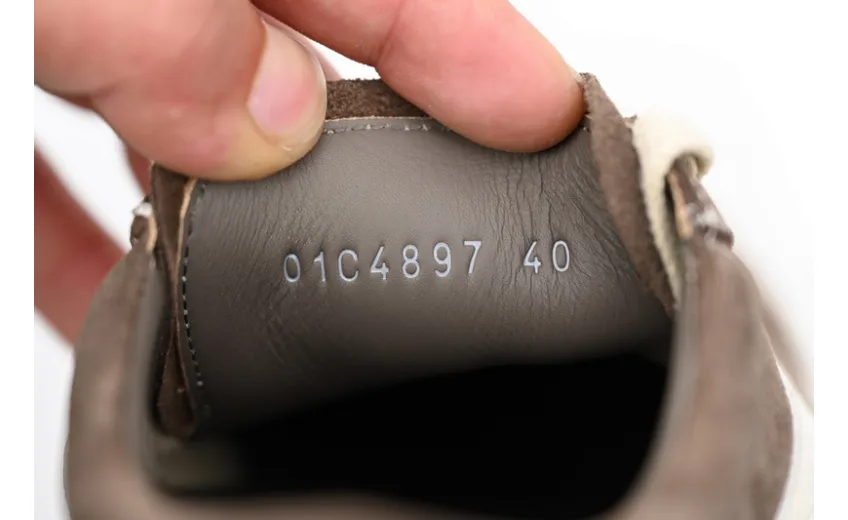 Bstsneaker-RICK OWENS Black Brown RU02B2897 LPOLPO-3411
