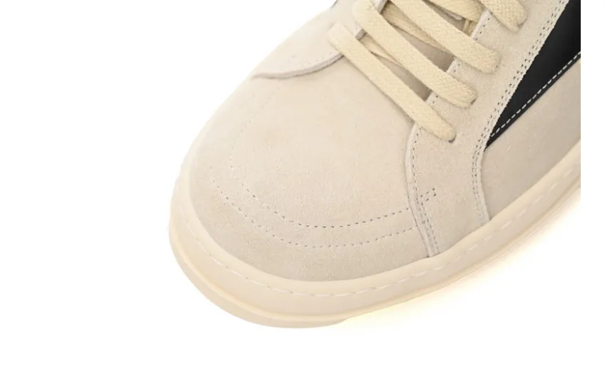 Bstsneaker-RICK OWENS Black And Light Brown RU01C4897 LPOLVS-911