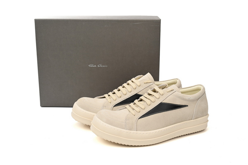 Bstsneaker-RICK OWENS Black And Light Brown RU01C4897 LPOLVS-911