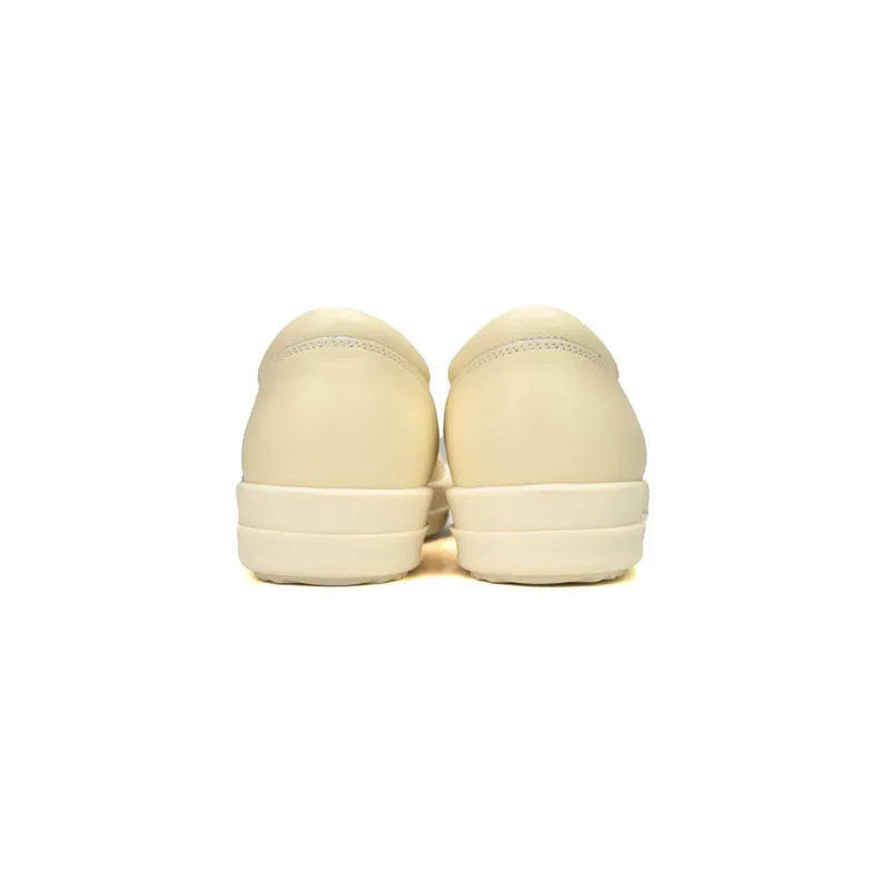 Bstsneaker-RICK OWENS Black RO White Paper RU01C4897 LPOLVS-1111