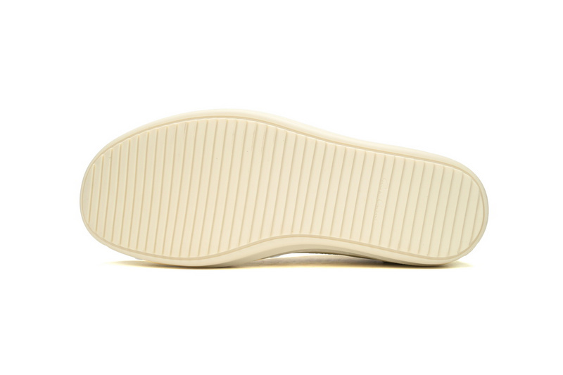 Bstsneaker-RICK OWENS Black RO White Paper RU01C4897 LPOLVS-1111